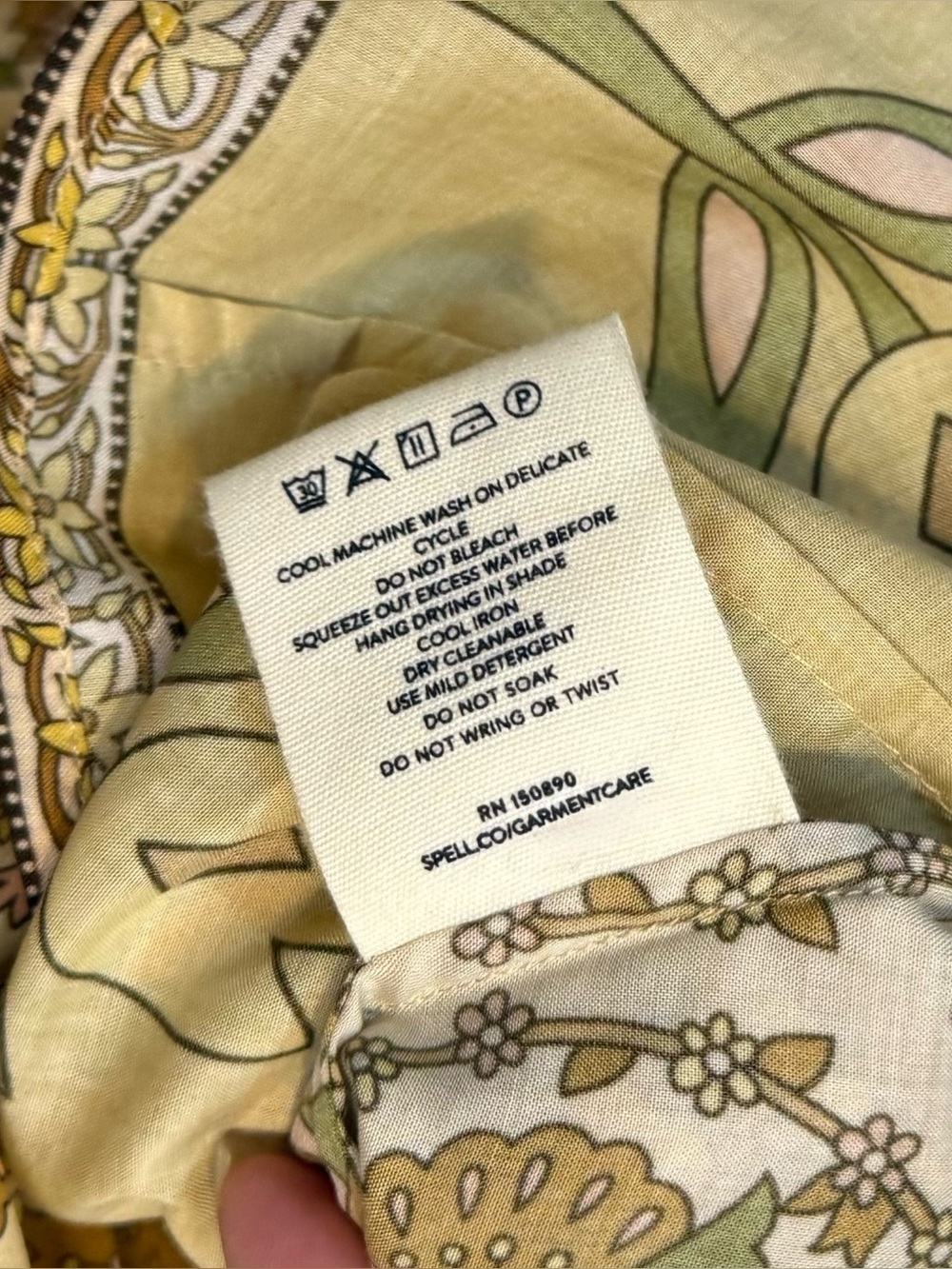 NWT Spell Château Maxi Sundress Champagne XS - Picture 11 of 15